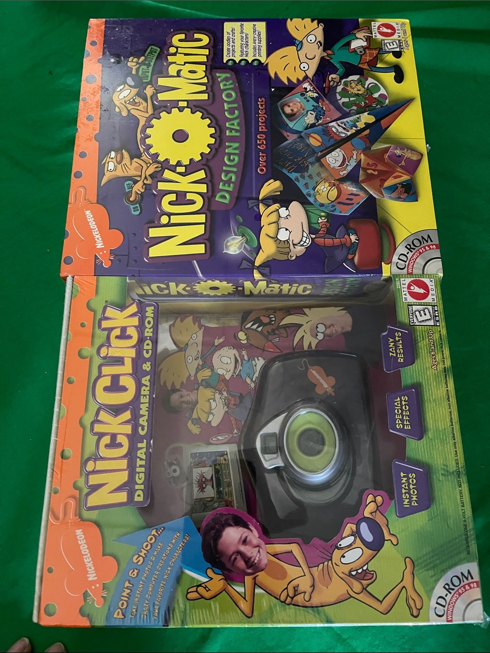Nickelodeon Nick Click Kids Digital Camera - Green & Black